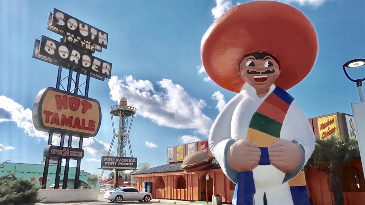 My 300 Mile Journey To South Of The Border - From Georgia Thru South Carolina / Roadside Attractions
