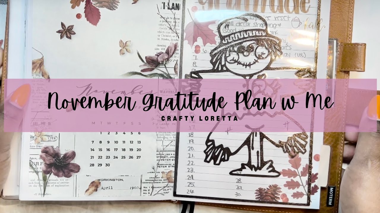 November Gratitude Plan w Me