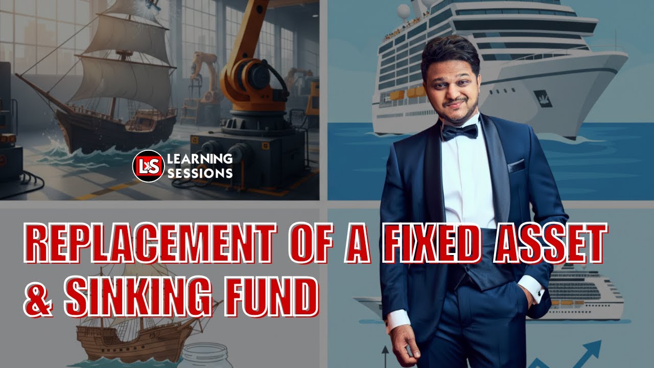 Replacement of a Fixed Asset & Sinking Fund | JAIIB AFM Exam | Concepts + Numericals