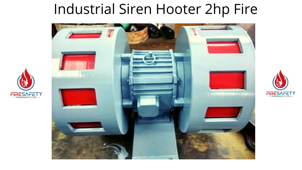 Industrial Siren Hooter 2hp | air raid siren | Fire Safety Trading Pvt Ltd