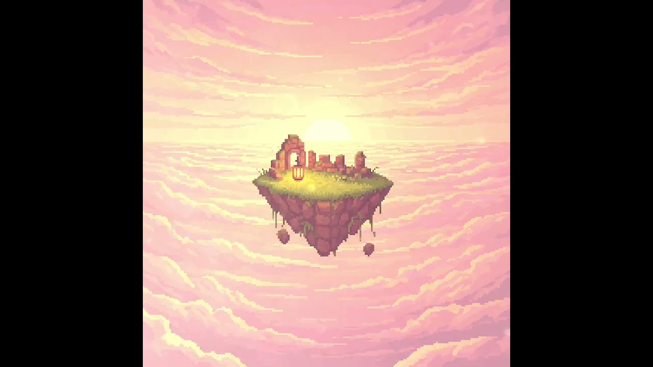 floating sky island anime lofi ☁️ peaceful beats to relax & study