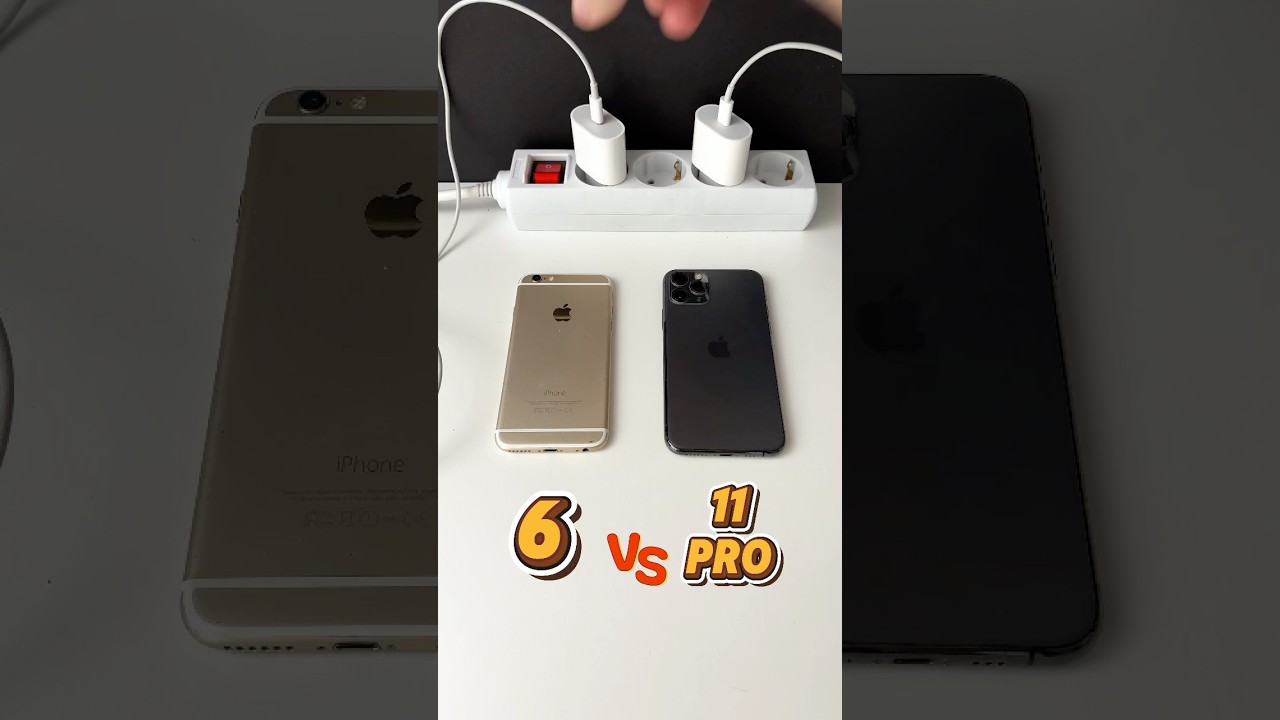 iPhone 6 VS 11 Pro Power On Boot Speed Test Best Comparison 2025