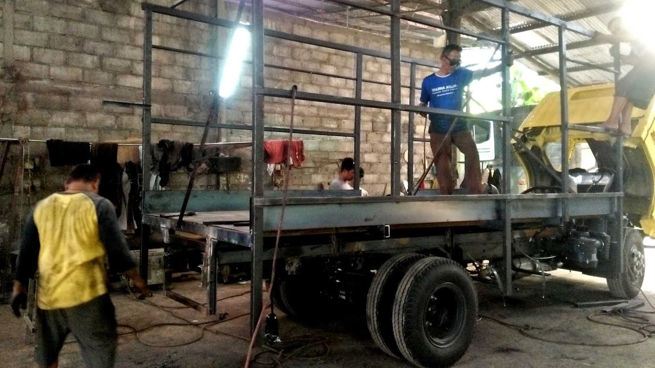 Transformasi Luar Biasa Dari Truk jadi Bus! Proses pembuatan truk passenger
