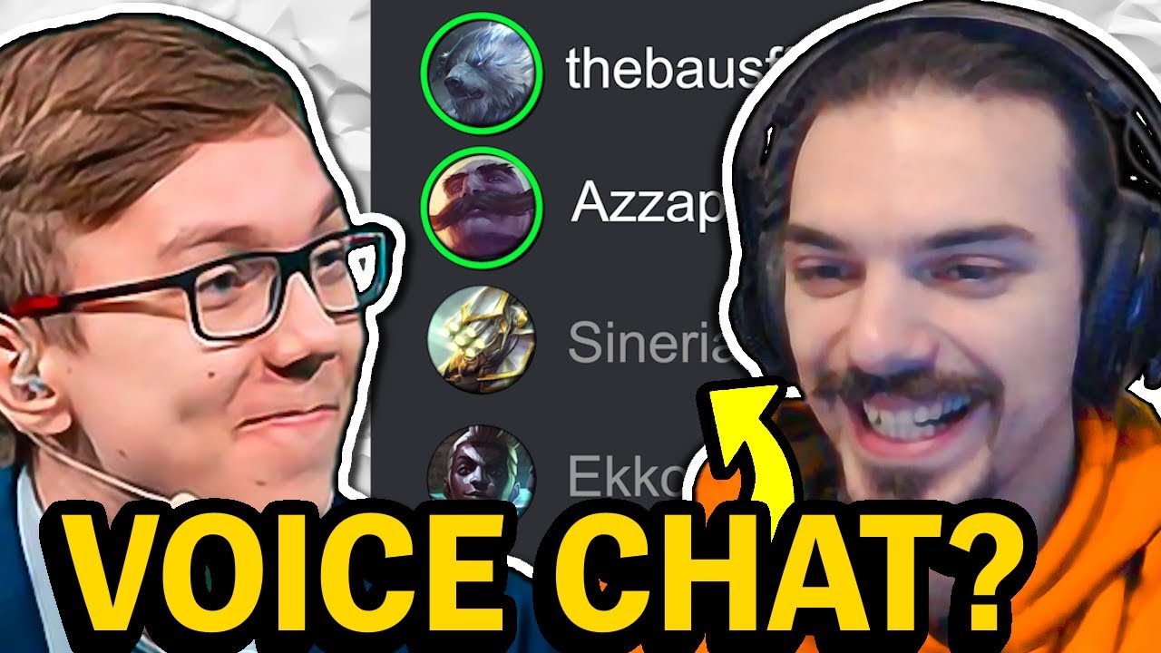 I Joined Voice Chat With TheBausffs, Sinerias & EkkoTheNeeko in CHALLENGER...