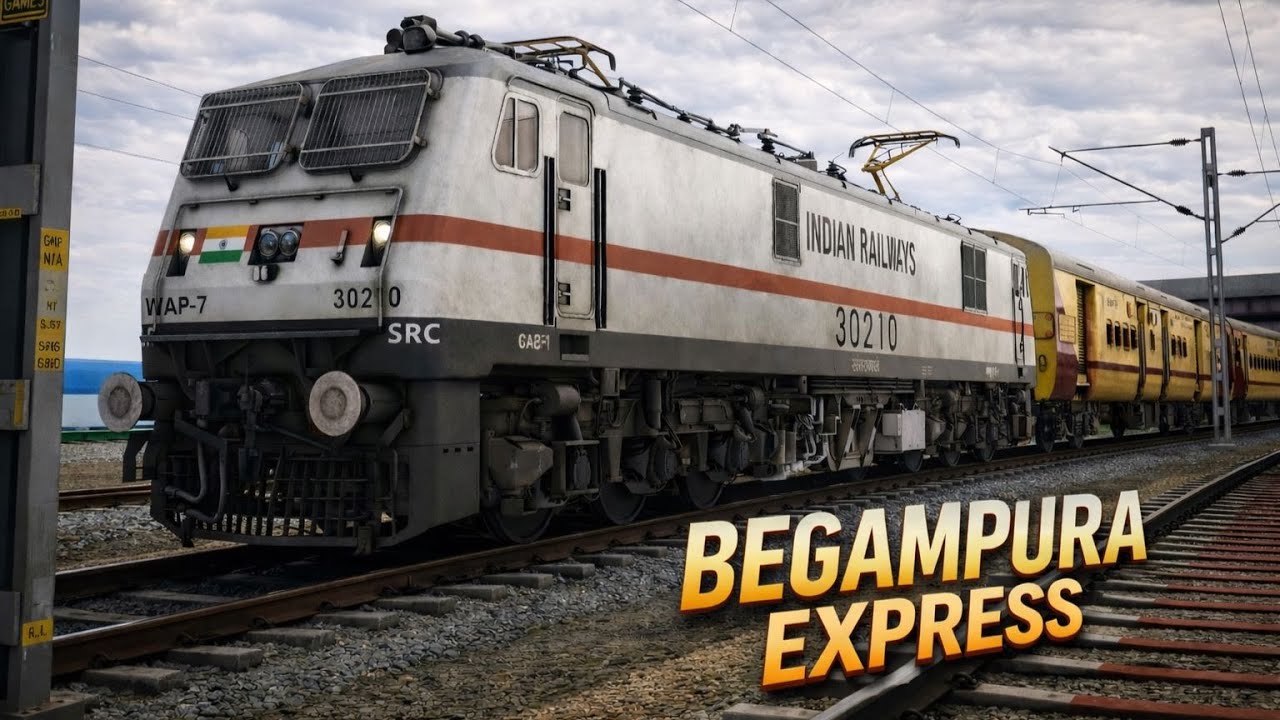 Last Journey in ICF | 12237 Begampura Exprees (Part 1) | Railworks TS #indianrailways