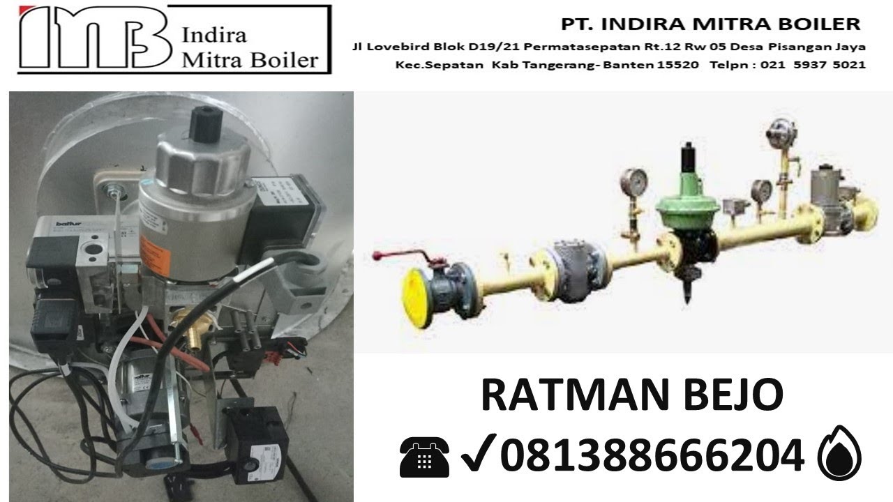 Gas Burner tidak mau menyala harus pasang Regulator, Dungs gas solenoid valve MVDLE ☎️081388666204🔥