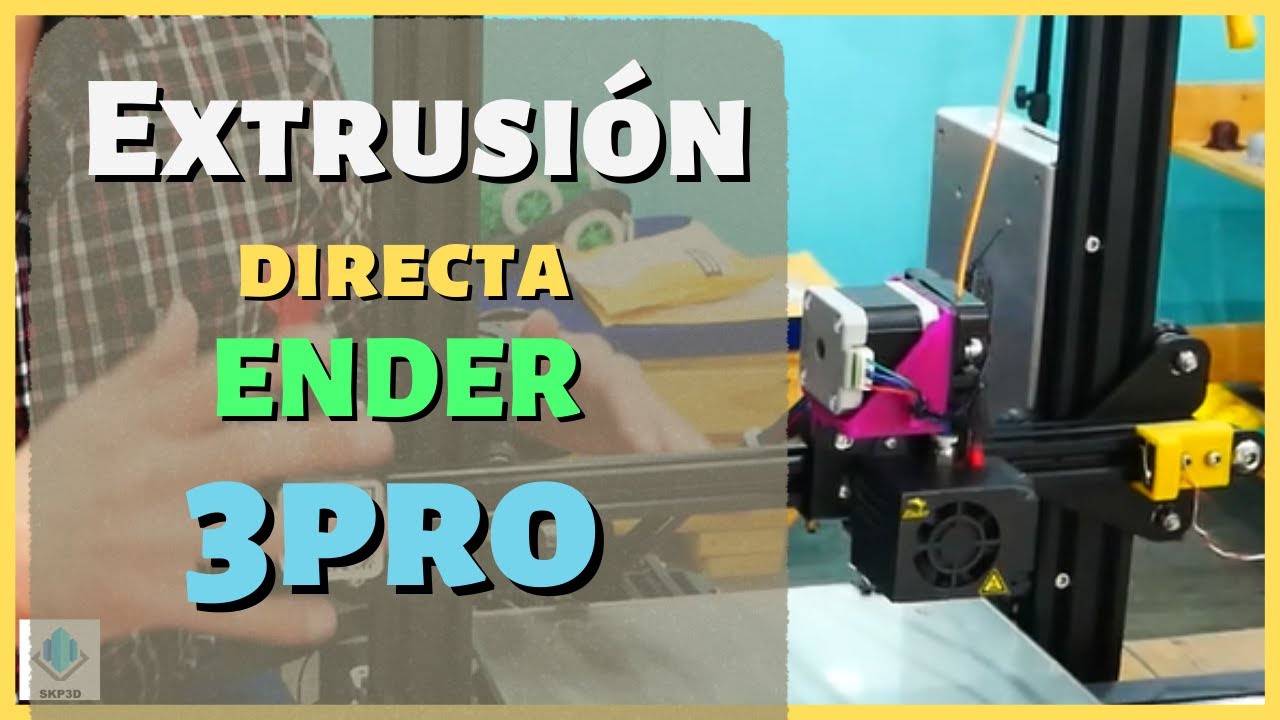 !!🕺Cambiar a extrusión directa Ender 3 PRO🤔
