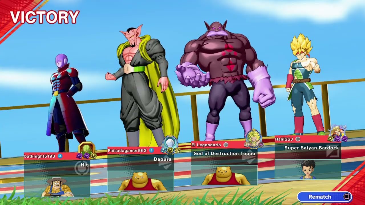 DRAGON BALL GEKISHIN SQUADRA (PS4) - Standard Battle #795