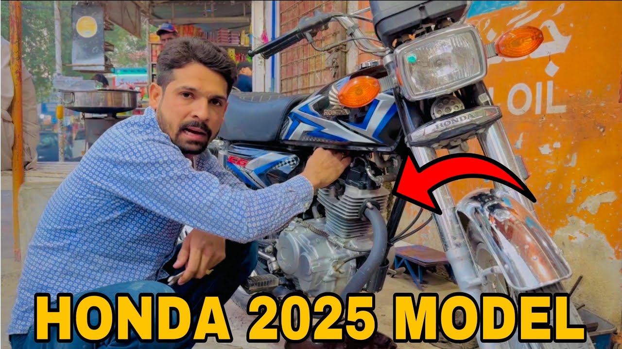 Honda 2025 Model Cg 125 | Euro Ki Setting |Poyon Oil Vlog