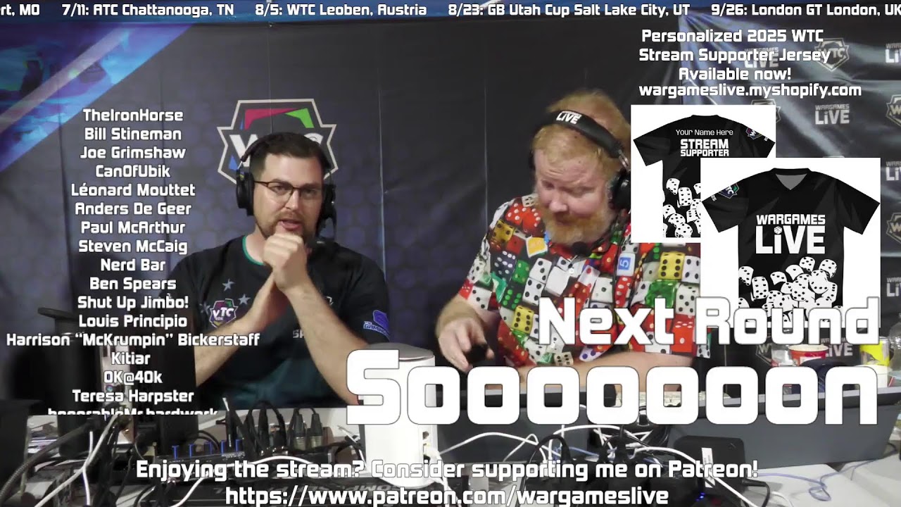 WTC 2025 Warmaster Singles Warhammer 40k Tournament Top 4
