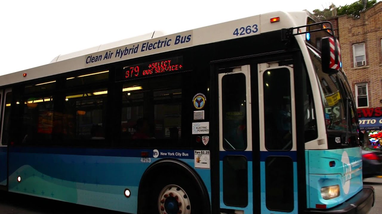 2009 Orion VII Next Generation Hybrid 4263 On The S79 +Select Bus Service+ & 4th Ave & 86th St