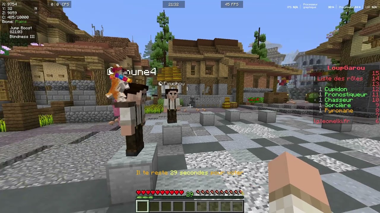 Reddiff Du Live de Eivorkong en loup garou sur minecraft