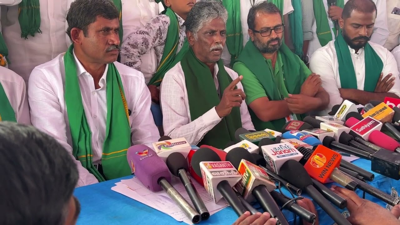 Press meet with farmers leader Ravikumar#farmerprotest #farmersnews #farmer #agriculture #trending 