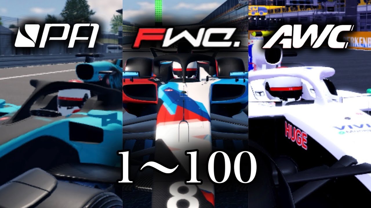 Formula APEX - How to go from unknown to AWC race winner　1~100