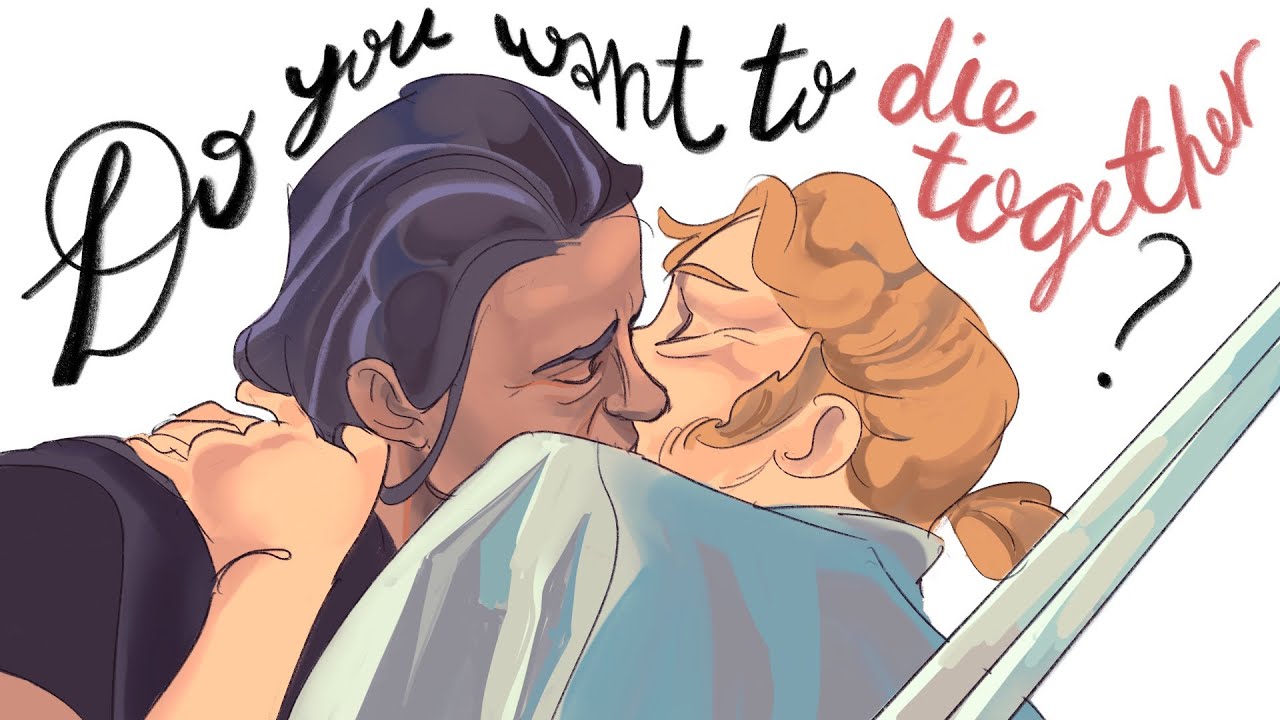 OFMD Animatic | Do you want to die together? | Ed & Stede reunion [potc kiss]
