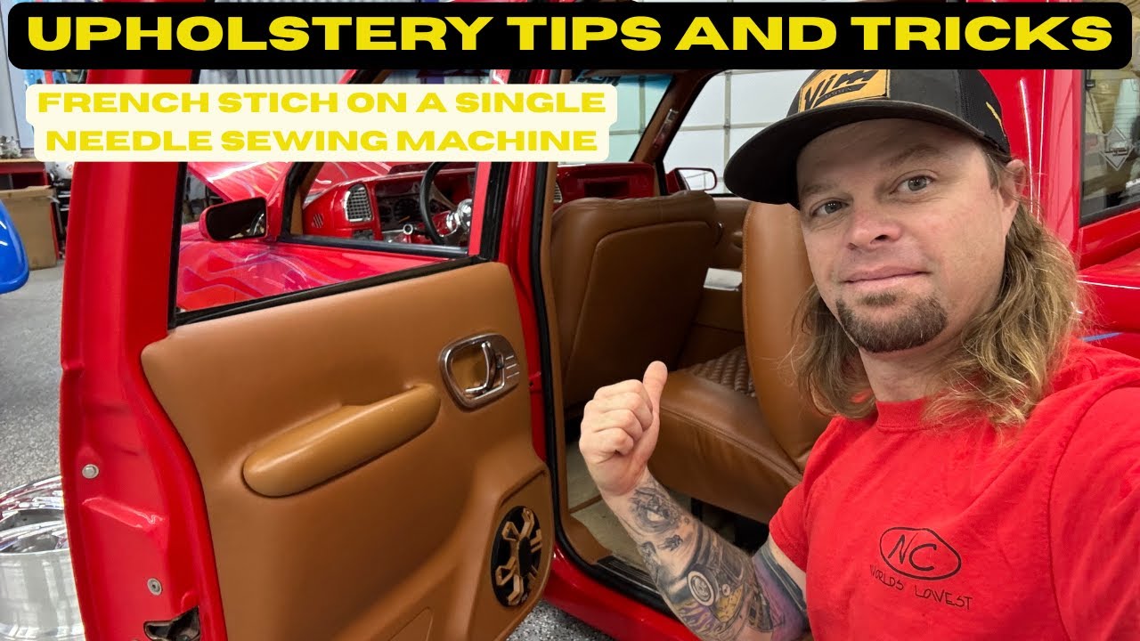 Interior Tips and Tricks. How to wrap a panel in multiple pieces. How to do a French seam!