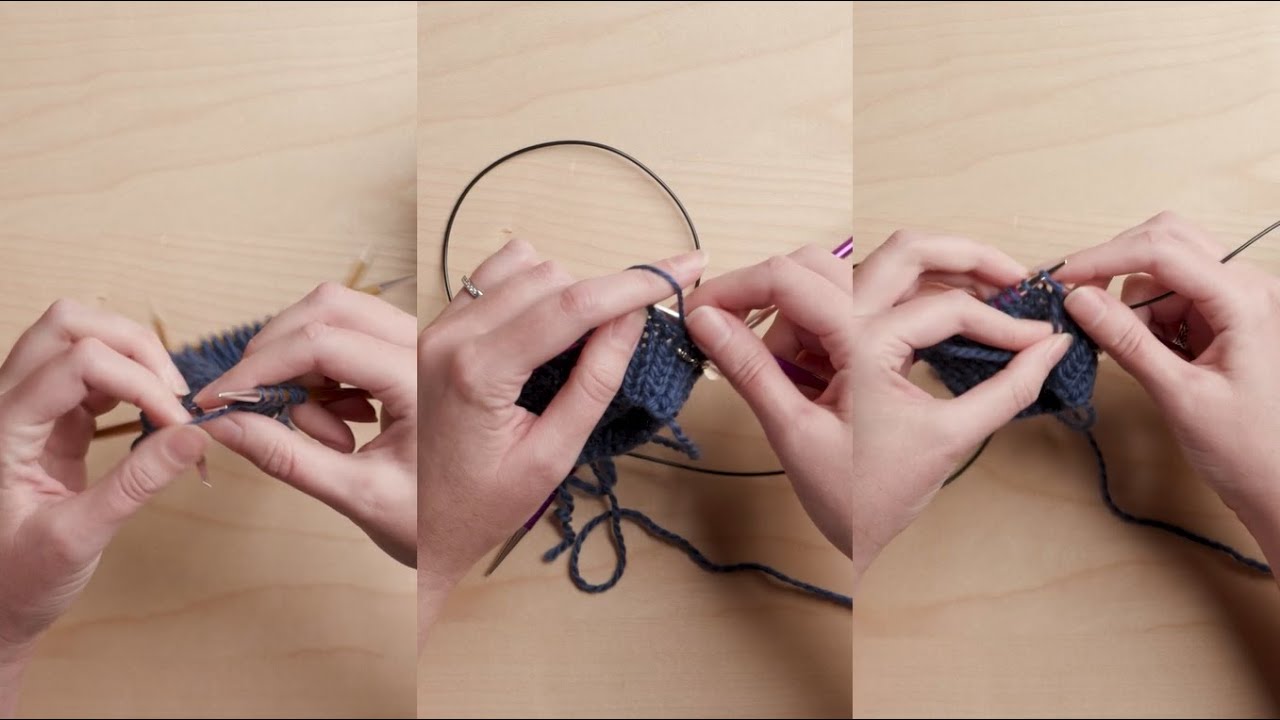 Small Circumference Knitting in the Round: 3 Ways