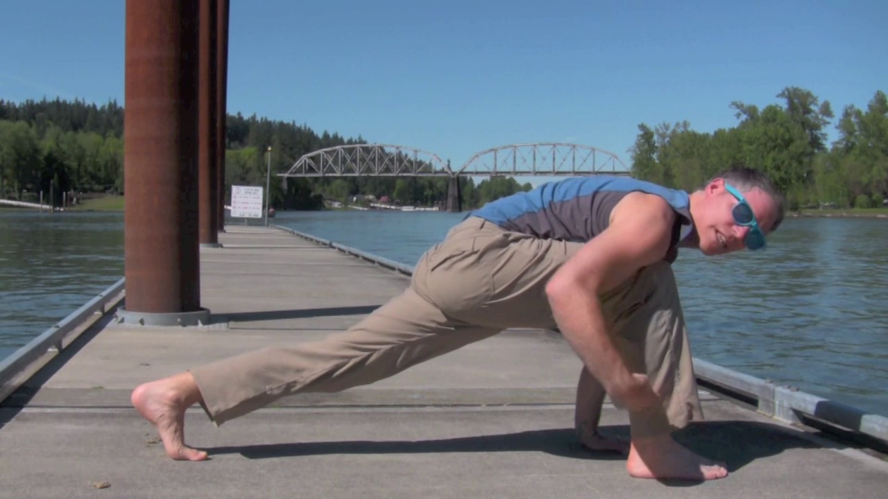 Down Dog To Lunge -Step By Step Instructions