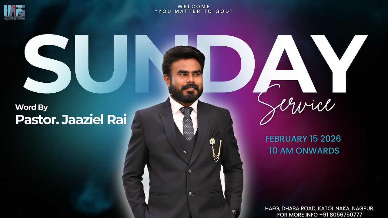 WELCOME YOU ALL FOR OUR  SUNDAY SERVICE  || REV. RAJAMANI RAI || PASTOR. JAAZIEL RAI ||