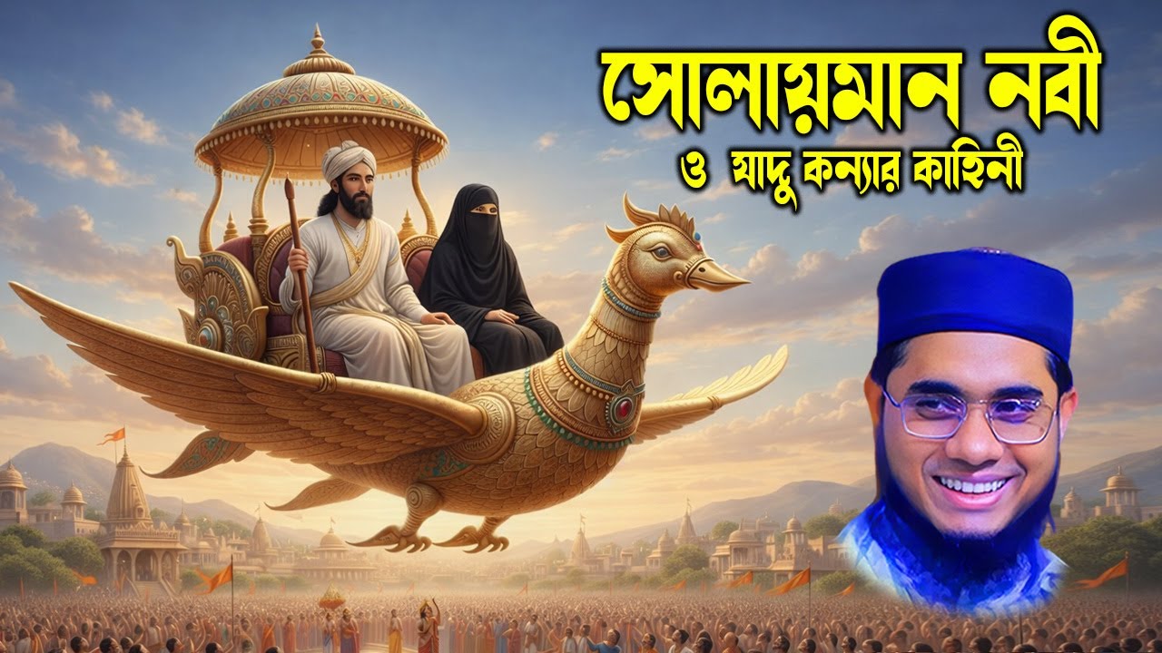 সোলায়মান নবী ও যাদু কন্যার বিস্ময়কর ঘটনা | মুফতি শাহিদুর রহমান মাহমুদাবাদী নতুন ওয়াজ ২০২৬