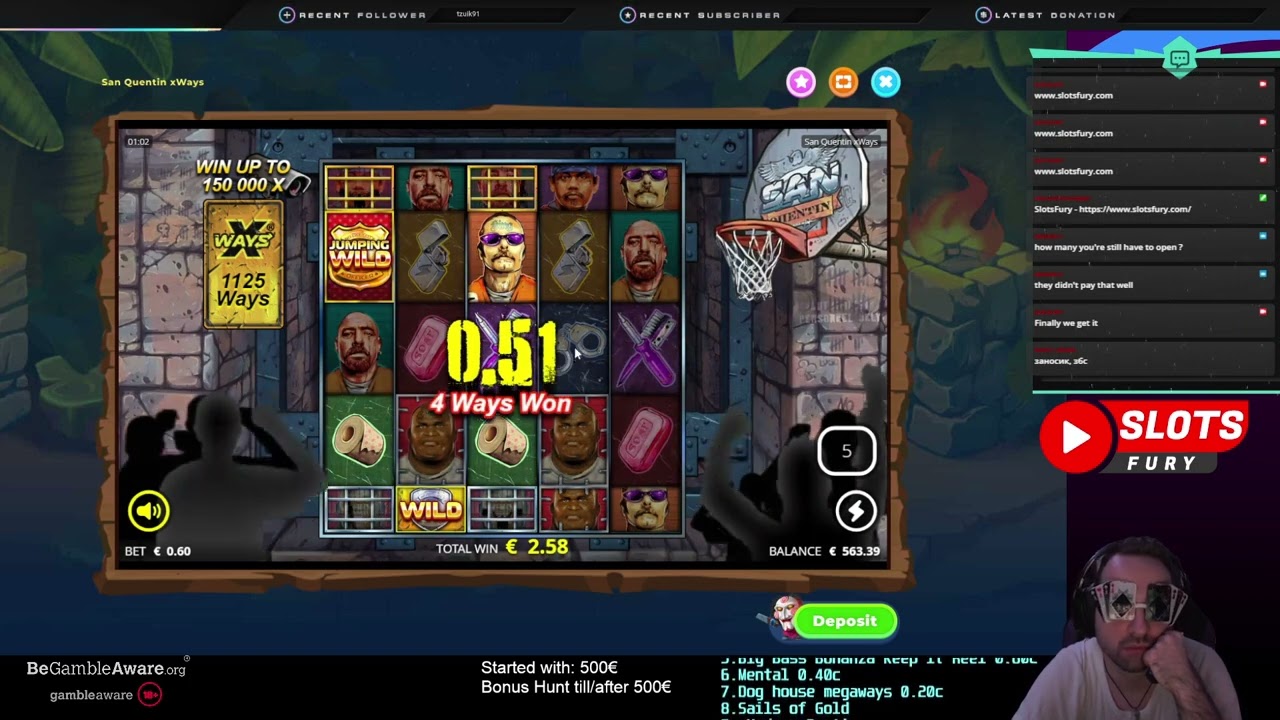 San Quentin xWays #SanQuentinxWays  #BonusOpening #Slots​​​​ #SlotsGames​​​​ #SlotsWins​​​​ #Casino​