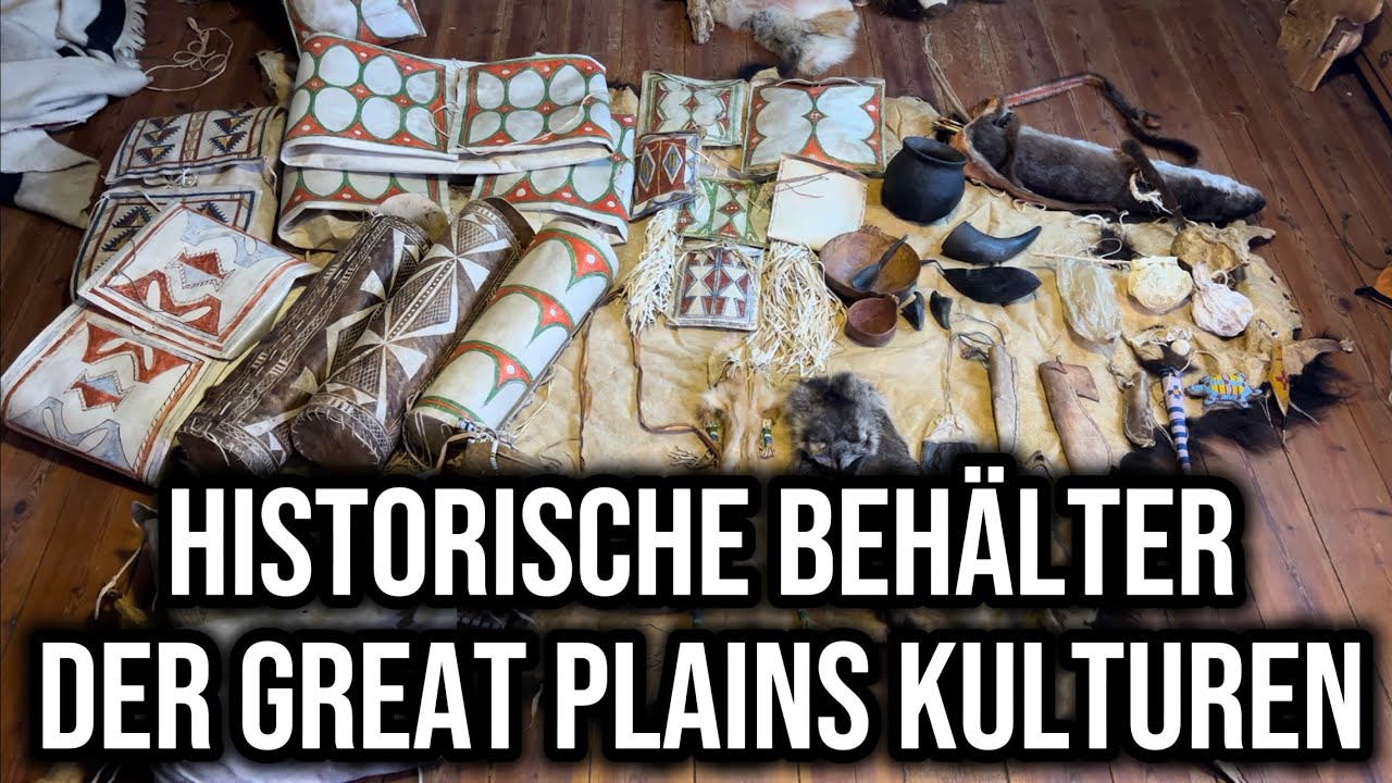 Historische Behälter der Great Plains-Kulturen