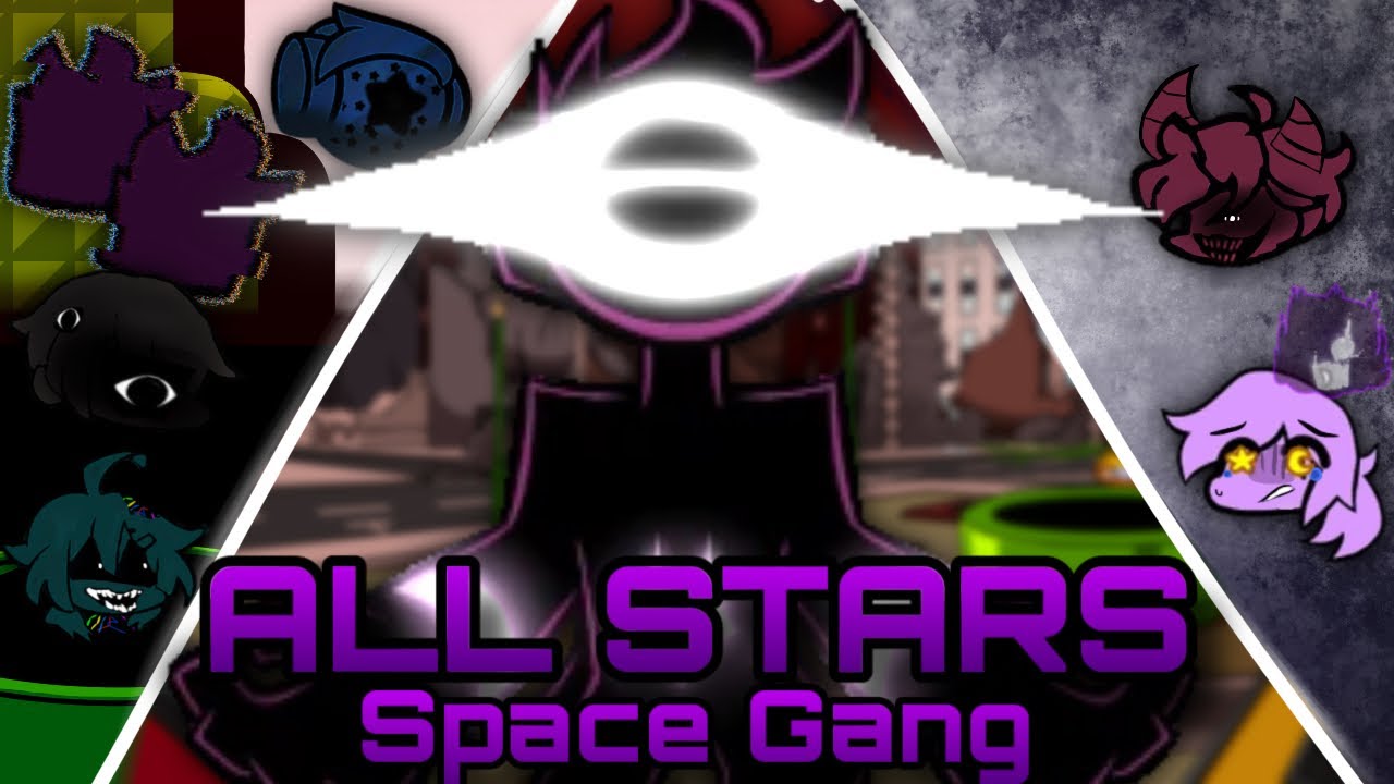 FNF Mario’s Madness V2 - ALL STARS cover but Space Gang Sings It