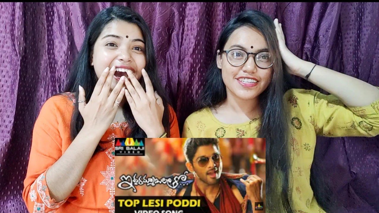 Top Lesi Poddi (Telugu) Reaction Video by Bong girlZ l Allu Arjun, Catherine l Iddarammayilatho