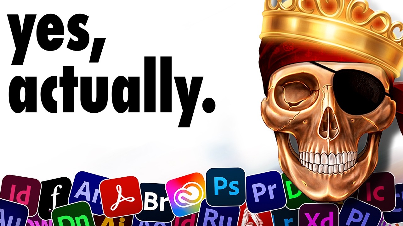 Пиратство Adobe &mdash; это морально правильно, и вам стоит это делать