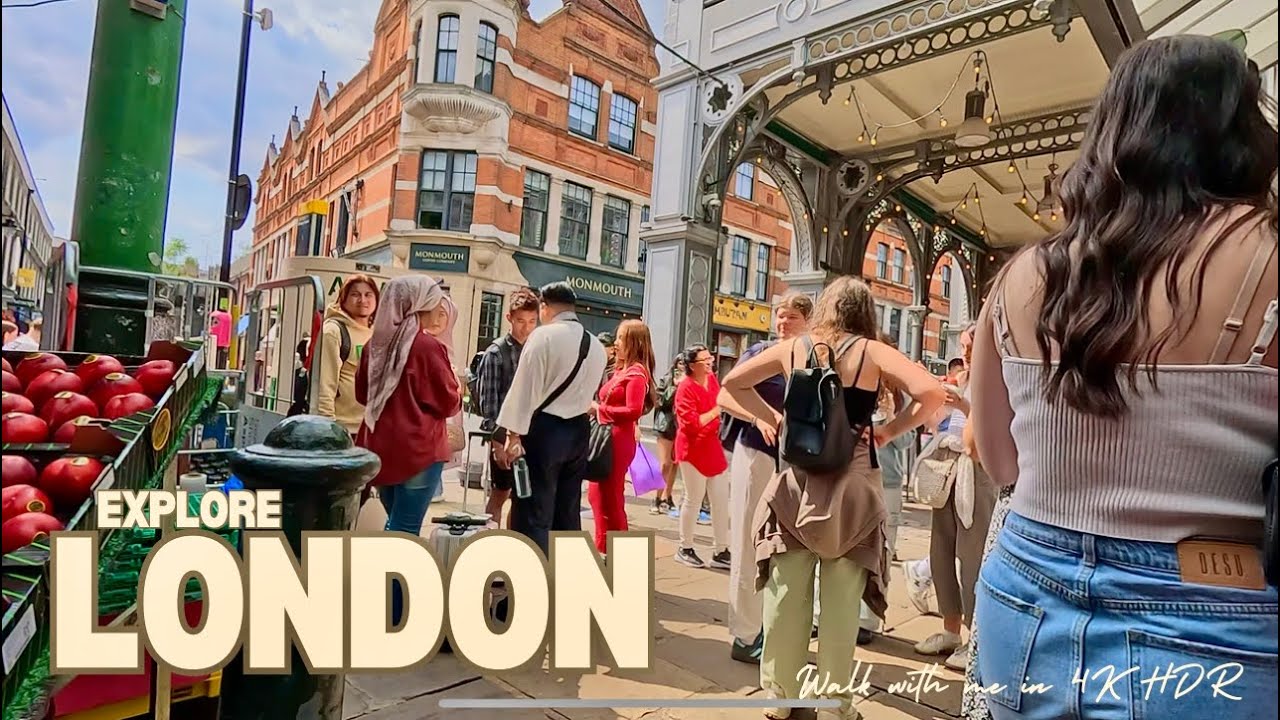 Hidden Streets Full of Life | Waterloo to London Bridge via Borough Market 🚶