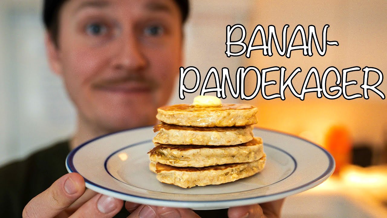 De nemmeste BANANPANDEKAGER – lækre og mættende