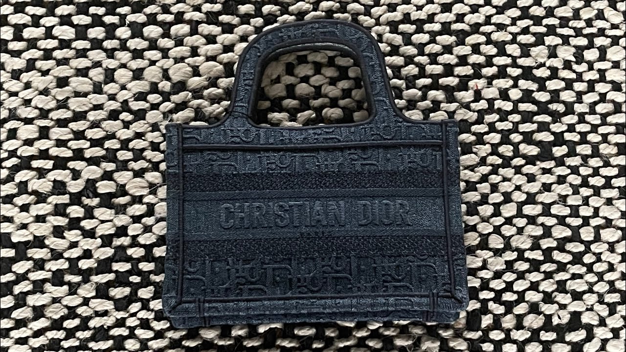 My FIRST DIOR BAG!!! Dior Mini Book Tote | THEREALREAL experience