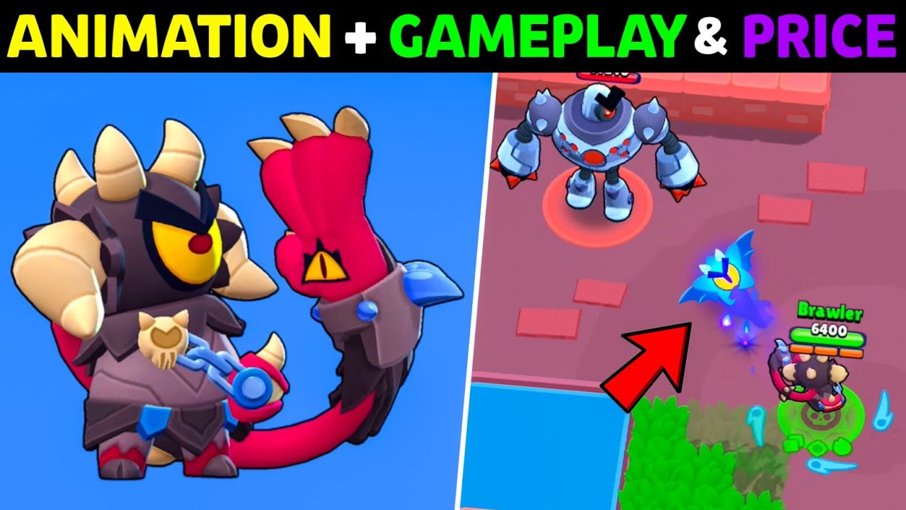 Brawl Stars Demon Otis Gameplay, Animation, Cost, Pin, & Player Icon
