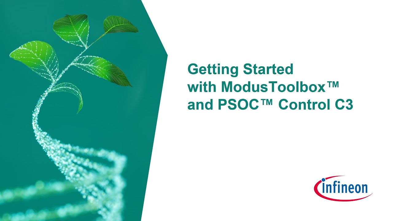 Getting started with ModusToolbox and PSOC Control C3