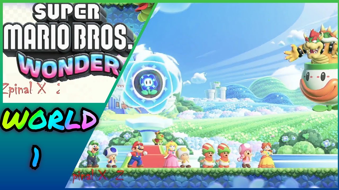 SUPER MARIO BROS WONDER - GAMEPLAY - NINTENDO SWITCH PART 1