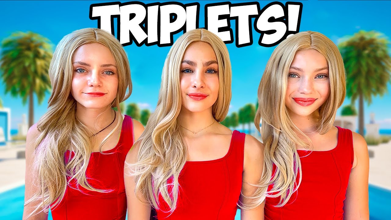TRIPLETS FOR 24 HOURS But Someone Gets Jealous!Ft.@Fun Squad Family **Emotional**