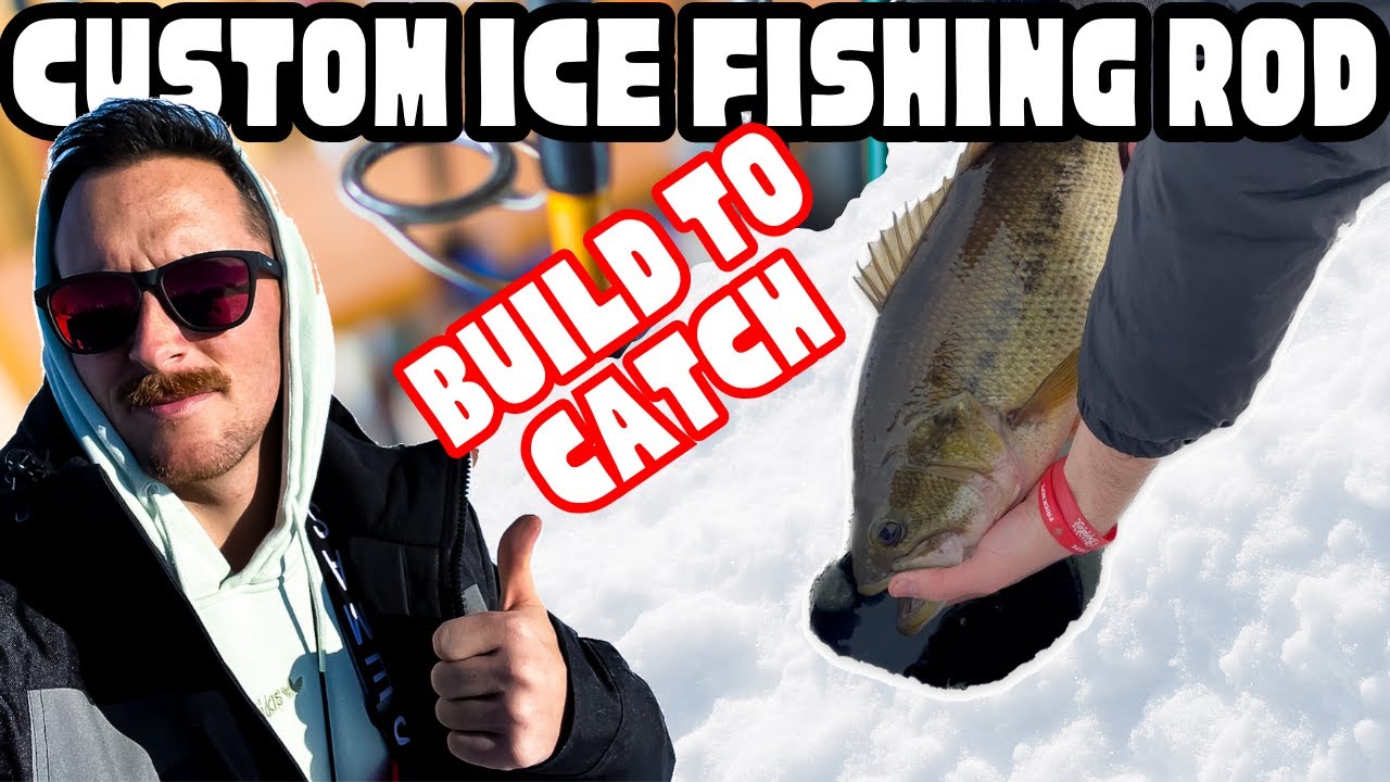 Make your own ice fishing rod