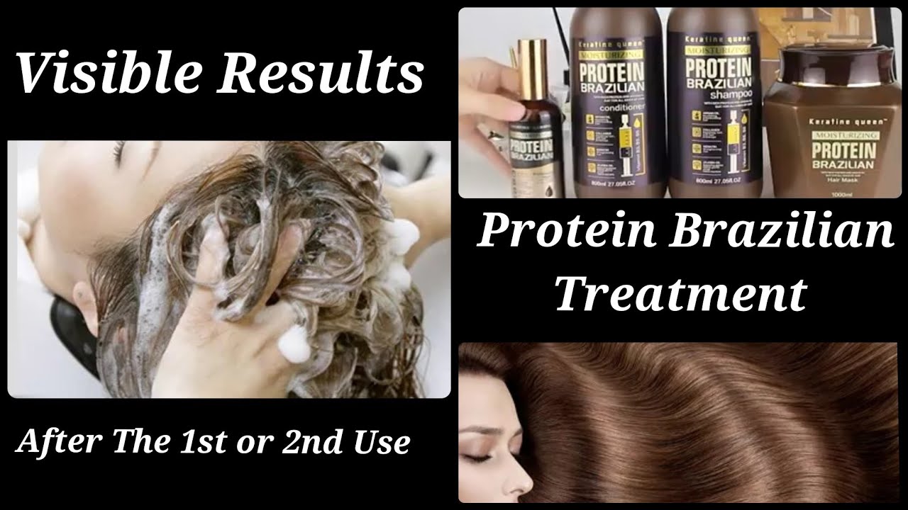 KERATINE QUEEN MOISTURIZING PROTEIN BRAZILIAN  KERATIN HAIR PROTEIN TREATMENT