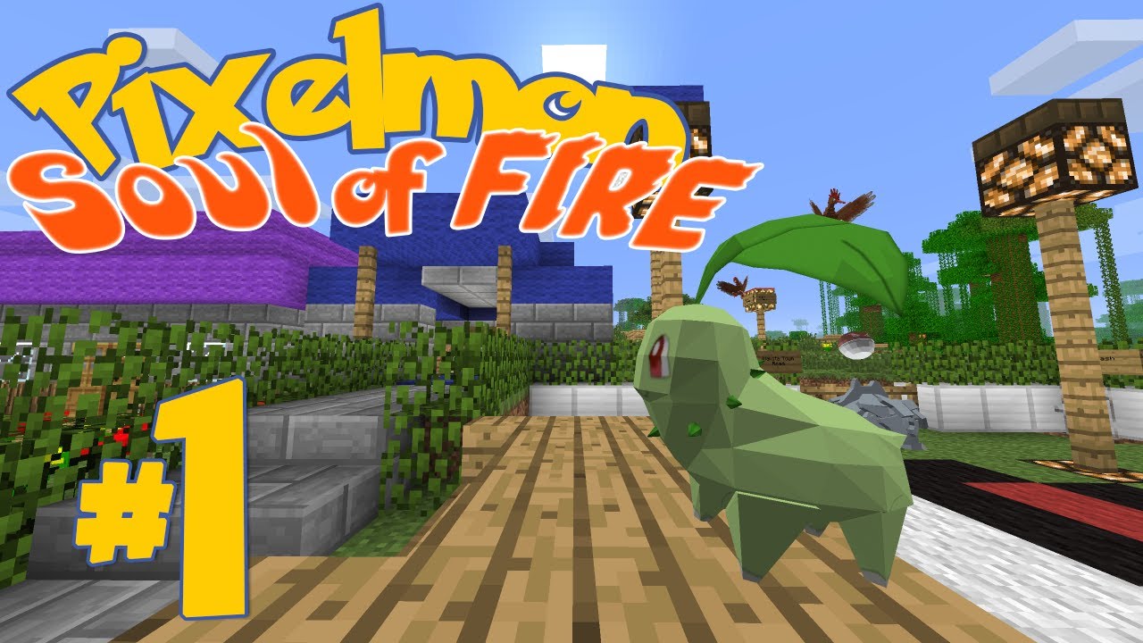 The Best Starter Ever - Pixelmon 3.0 Soul of Fire (Adventure Map)