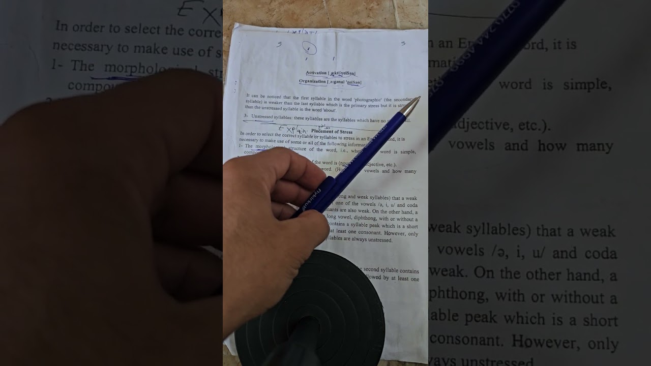 Chapter 10: Stress in simple words شرح بالعربي
