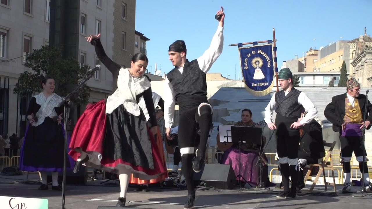 Día de San Valero Zaragoza 2023 jotas Reina de la Hispanidad
