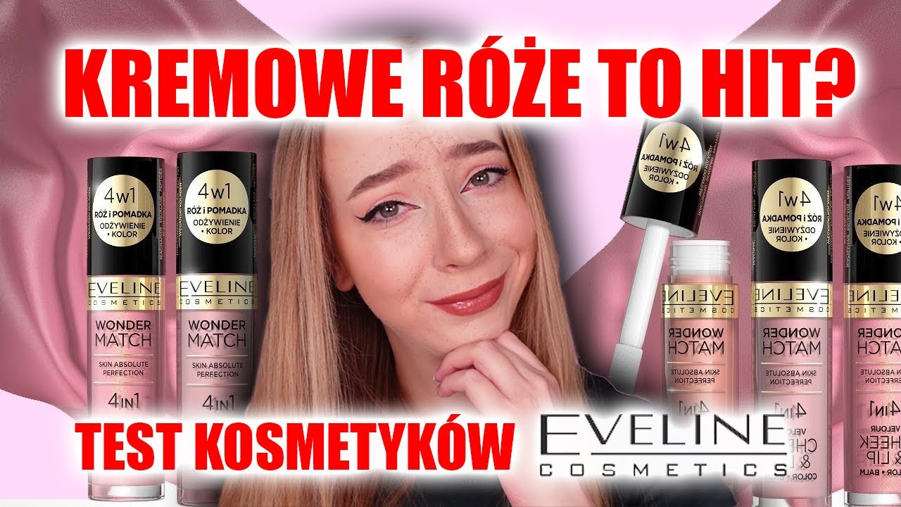 TEST KOSMETYKÓW OD EVELINE| CZY WARTO SIĘGNĄĆ PO NOWE, KREMOWE RÓŻE?