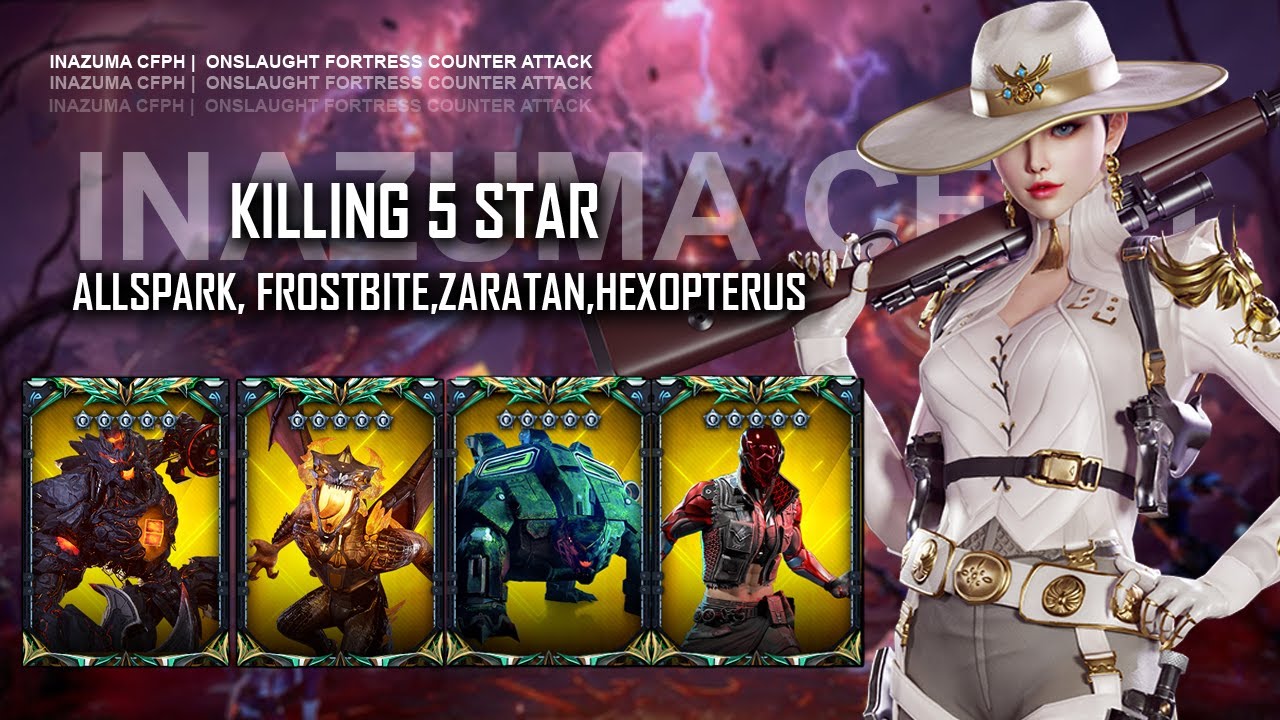 Crossfire PH : 5 Star Zaratan, Allspark, Frostbite, & Hexopterus Fight on Onslaught Fortress CA ZA4