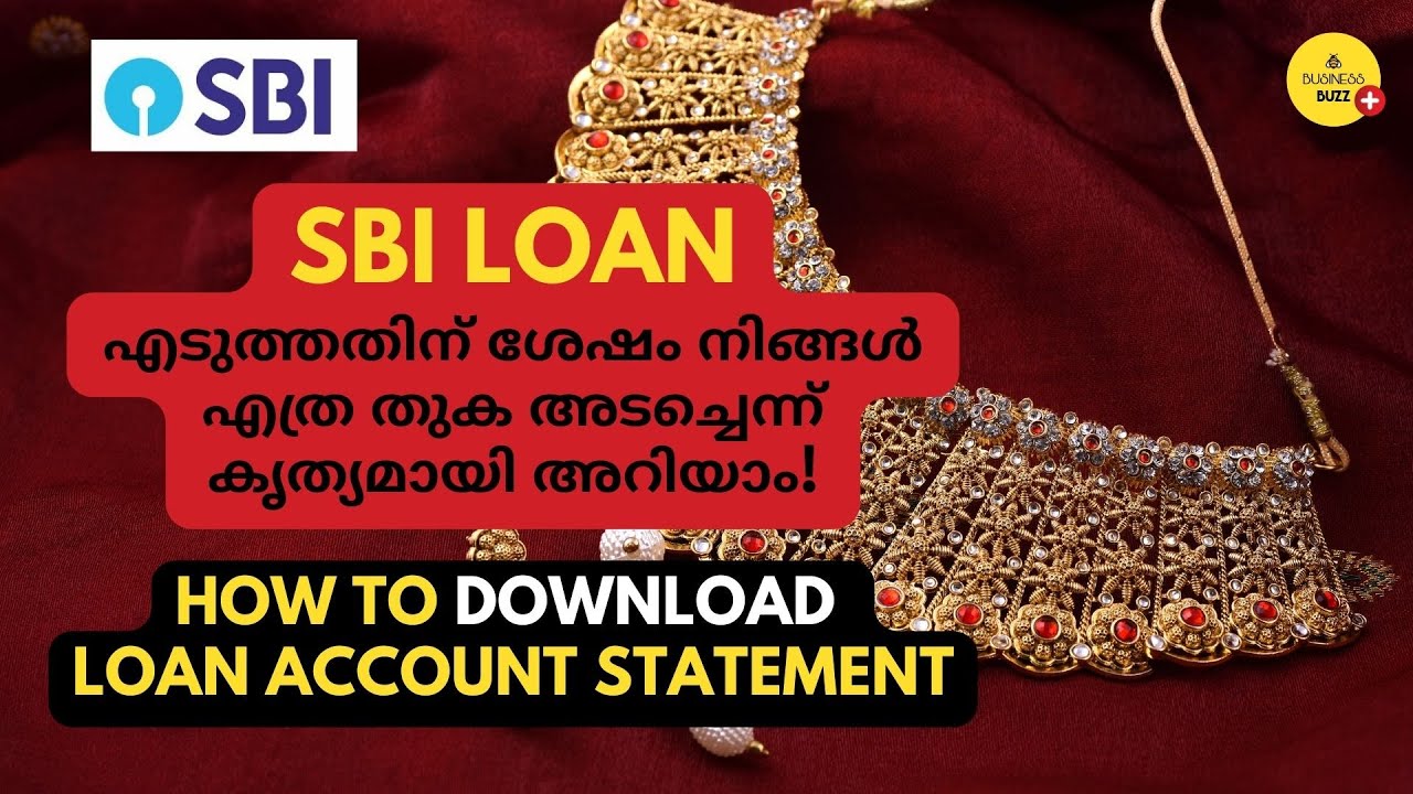 How to Download SBI Loan Statement Online