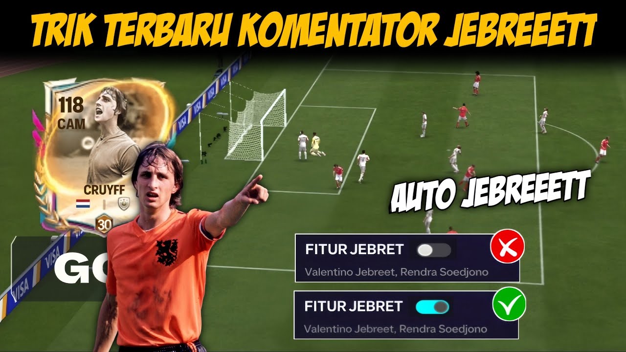 TRIK KOMENTATOR INDONESIA BIAR ADA JEBREEETT NYA #fcmobile #fifamobile 