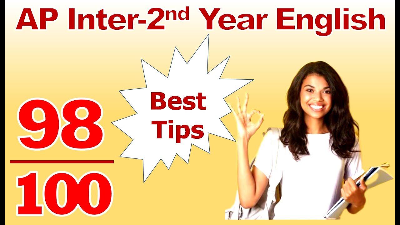AP Inter 2nd Year English ఈ విధం గా రాయండి 98/100. Best Tips to get top marks in English