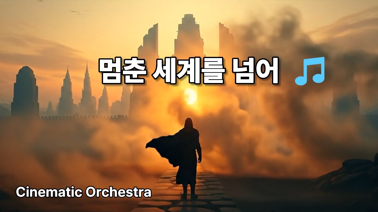 멈춘 세계를 넘어🎵 #Cinematic OST#Rhythmic Gugak music#EmotionalBallad #rock ballad