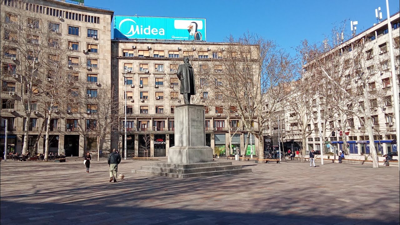 #Belgrade walking tour 1 - visit Serbia with Nagy - przewodnik po Belgradzie. 