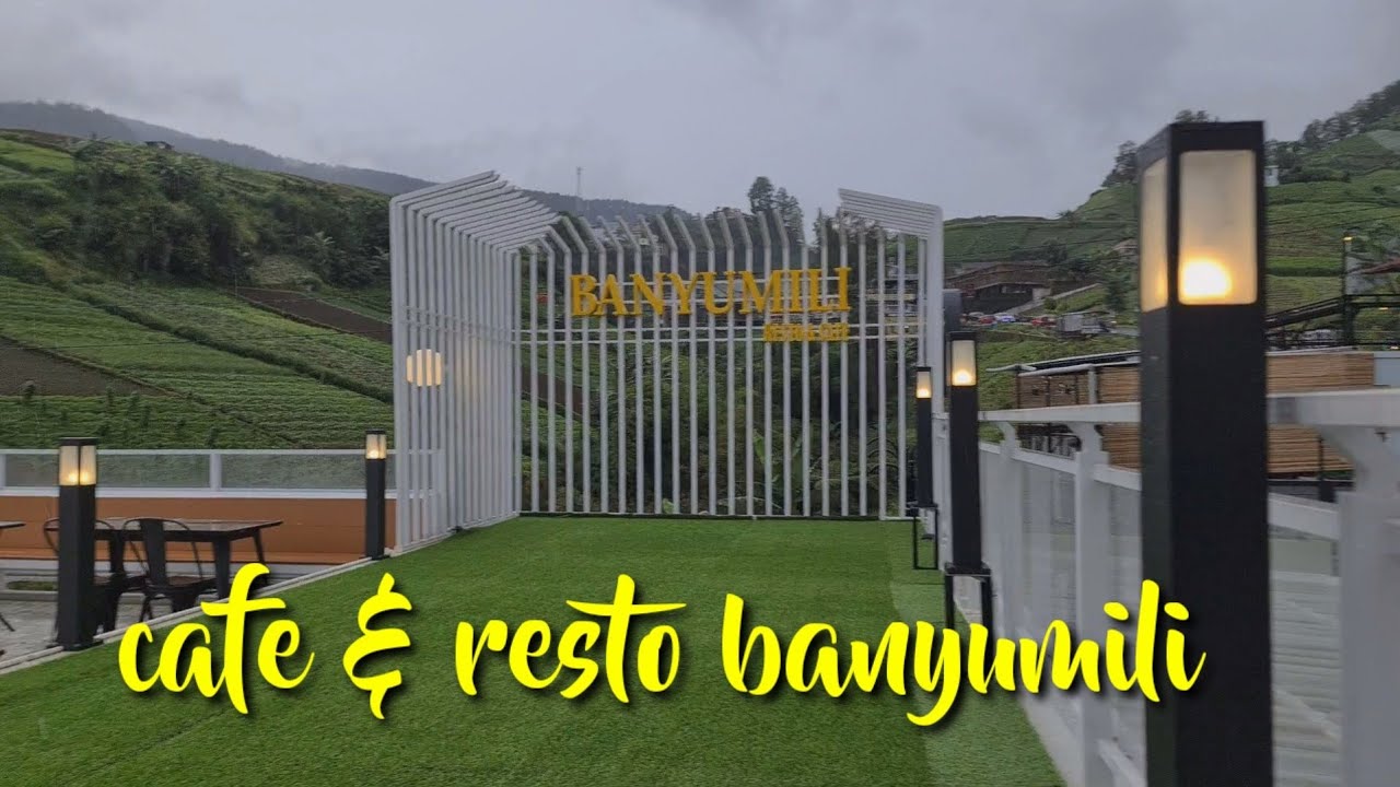 cafe dan resto banyumili tawang mangu terbaru