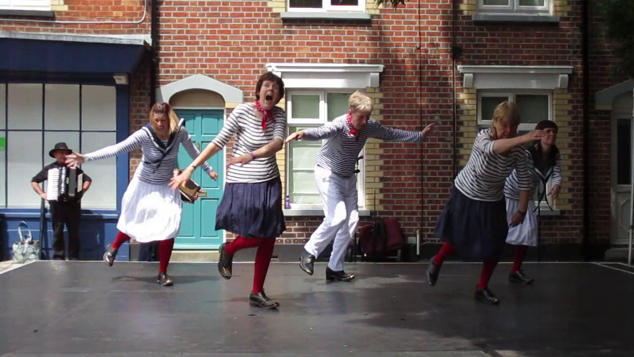Camden clog at wimborne folk festival 2019